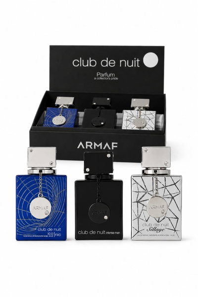 Perfume Grande Arabe - Set x3 Mini Club de Nuit Men