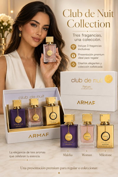 Perfume Grande Arabe - Set x3 Mini Club de Nuit Women