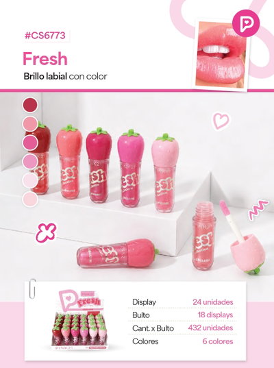 PINK 21 Lip Gloss Fresh Collection