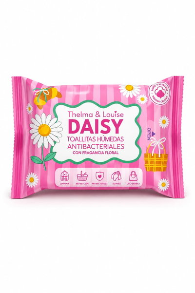 TYL Toallitas Húmedas Antibacterial Daisy