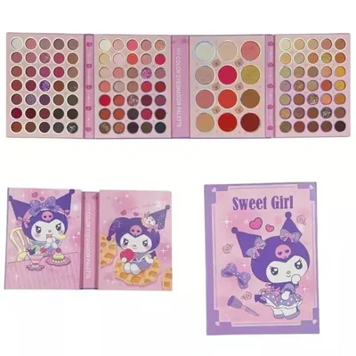 Paleta de Sombras 105 tonos Kuromi Libro