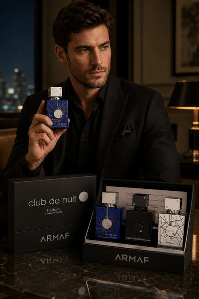 Perfume Grande Arabe - Set x3 Mini Club de Nuit Men