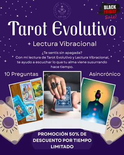 Tarot de Luz (10 preguntas) + Lectura Vibracional | Grabado | 50% OFF!