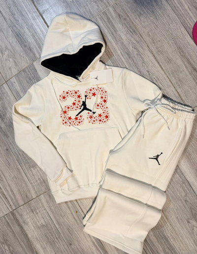 Conjunto Canguro crema