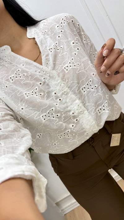 CAMISA BRODERIE