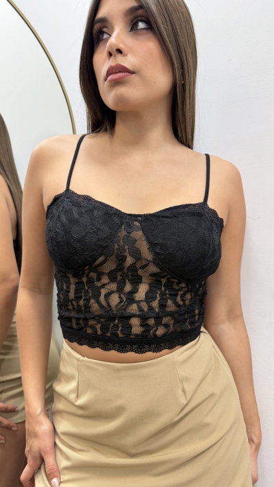 TOP TAZA ENCAJE 