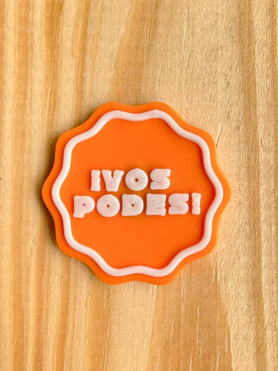 Imán “¡Vos Podés!”