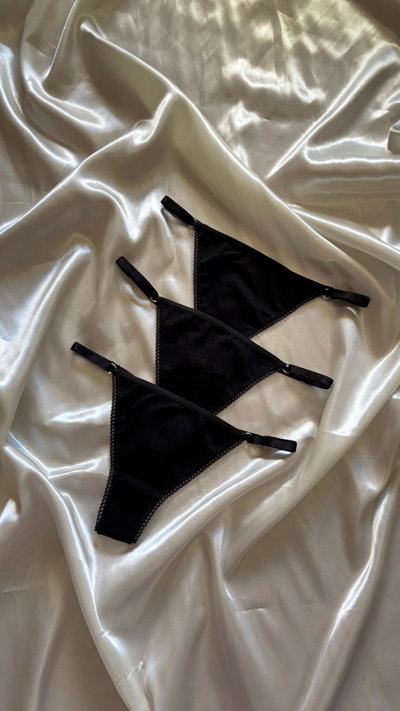 Pack x3 - Tanga Regulable