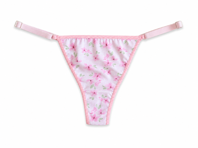 Pack x2 - Tanga regulable rosa