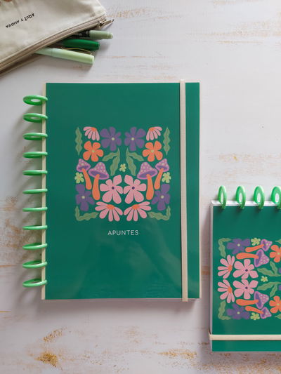 Cuaderno A4 discos