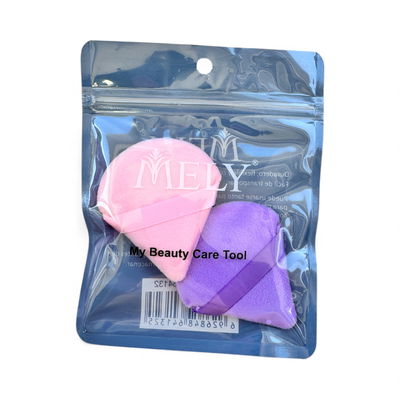 Set x2 puffs aterciopelados en forma de gota