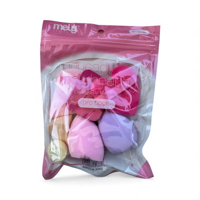 Esponjas & Puffs de Maquillaje –set x 7 Piezas Mix Completo