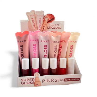 Gloss Pink21 Super Gloss – 6 Tonos Disponibles