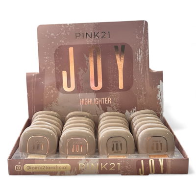 Iluminador Pink21 JOY – Glow Suave & Luminoso Con espejo