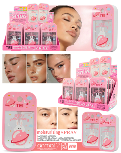 Hidratante facial en spray 