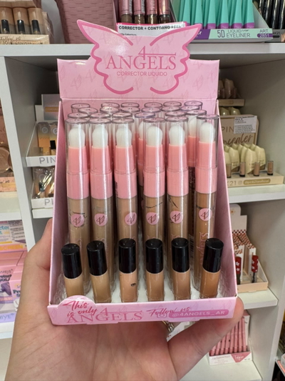 Corrector con brocha -4 angels 