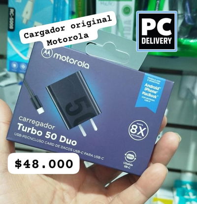 Cargador Motorola 48w