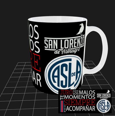 Taza San Lorenzo diseños exclusivos 