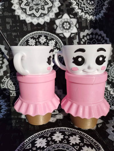 Vaso Milkshake Personajes