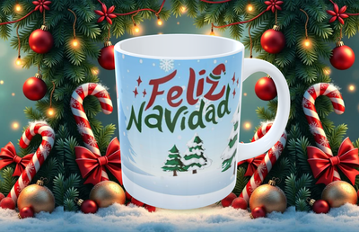 Taza NAVIDEÑA Lilo & Stitch 