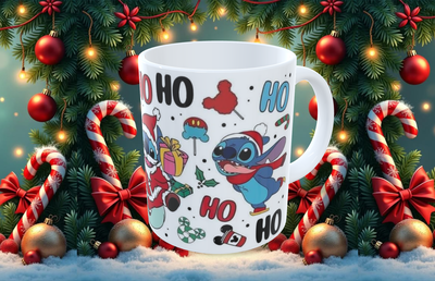 Taza NAVIDEÑA Lilo & Stitch