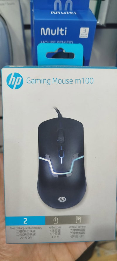 Mouse gamer hp m100