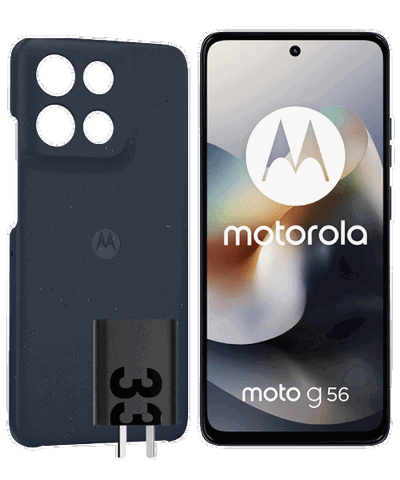 Motorola Moto G56 5G 8/256GB Funda y Glass