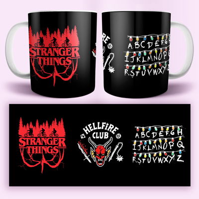 Taza Sublimada EDICION STRANGER THING