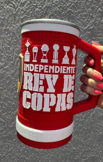 Jarra Fernetera Diablos Rojos 1 litro