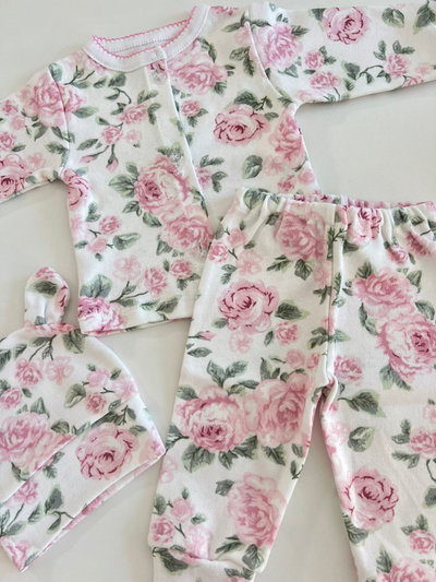 Ajuar set x 3 estampado 