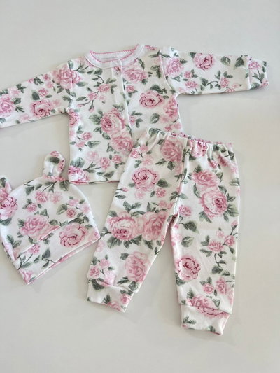 Ajuar set x 3 estampado 