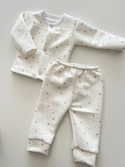Conjunto Matelase Estrellas