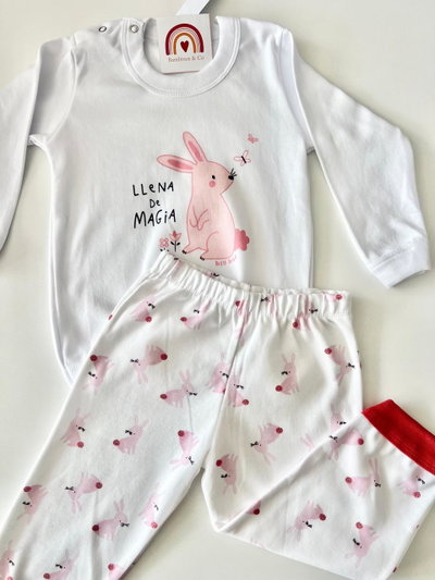 Pijama llena de magia Blanco