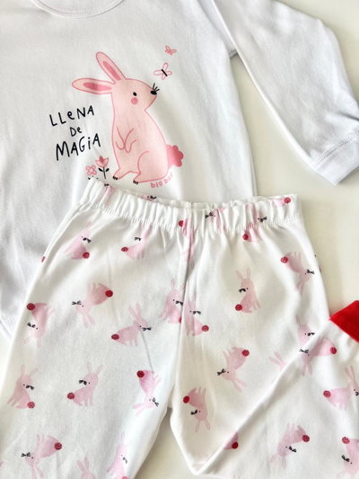 Pijama llena de magia Blanco