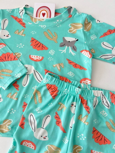 Pijama Conejo verde
