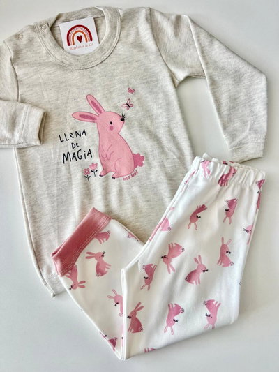 Pijama llena de magia Gris