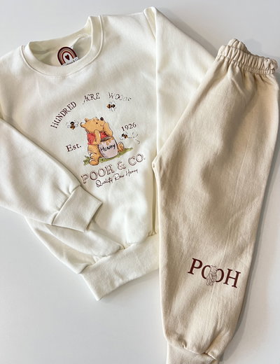 Conjunto Winnie Pooh Frizado