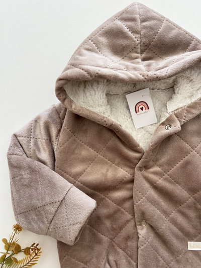 Campera corderito Chocolate