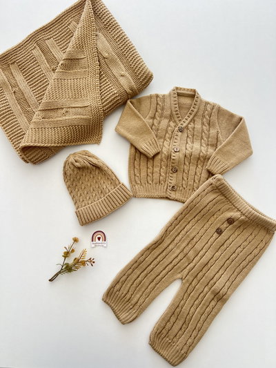Set hilo caramelo
