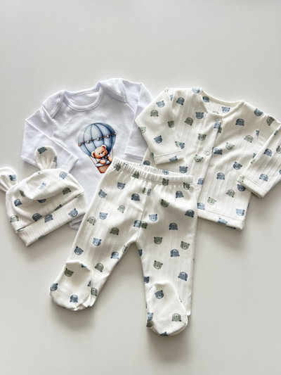 Ajuar Mini Bear (set x 4)