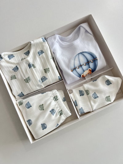 Ajuar Mini Bear (set x 4)