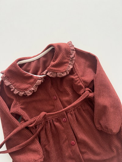 Vestido Magui Terracota