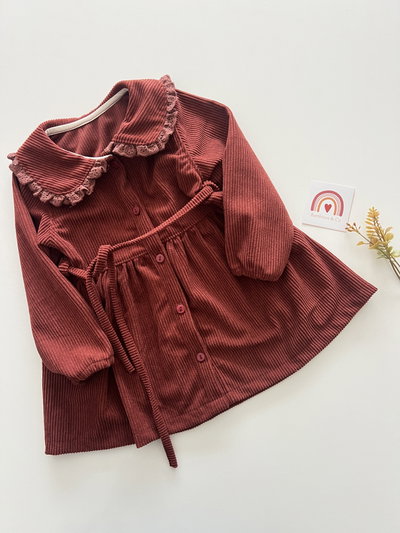 Vestido Magui Terracota