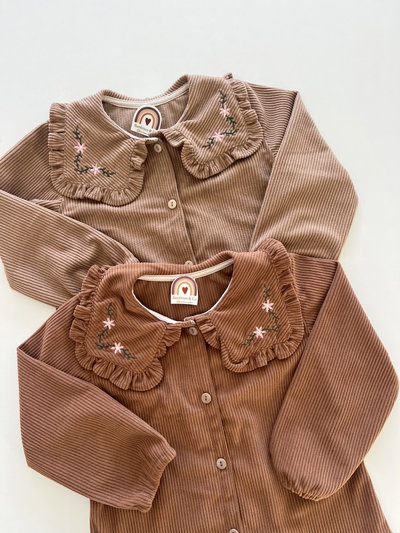 Camisa Josefina Bordada 