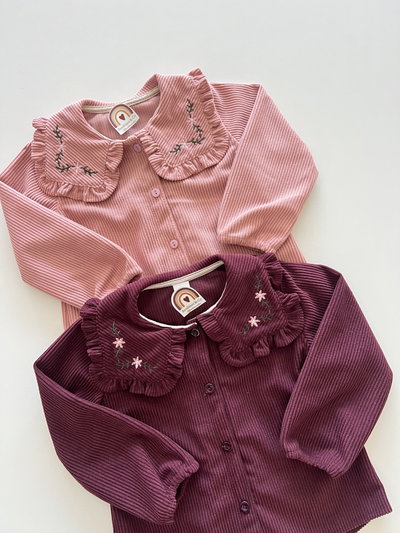 Camisa Josefina Bordada