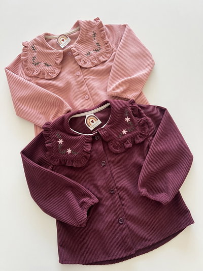 Camisa Josefina Bordada