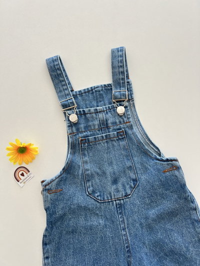 Jardinero Corto Denim