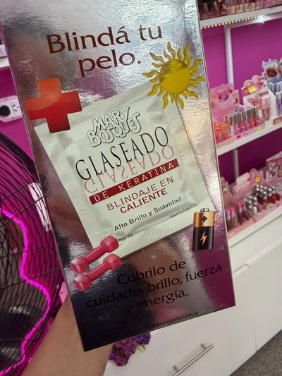 glaseado de keratina!