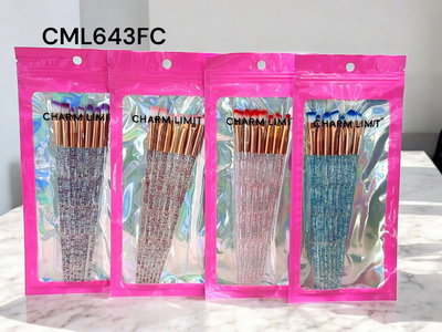 BROCHAS CON GLITTERS.