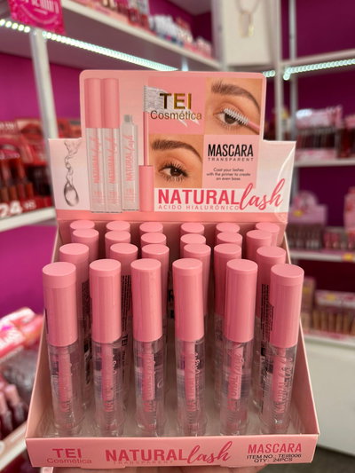 MASCARA TRANSPARENTE CON ACIDO HIALURONICO